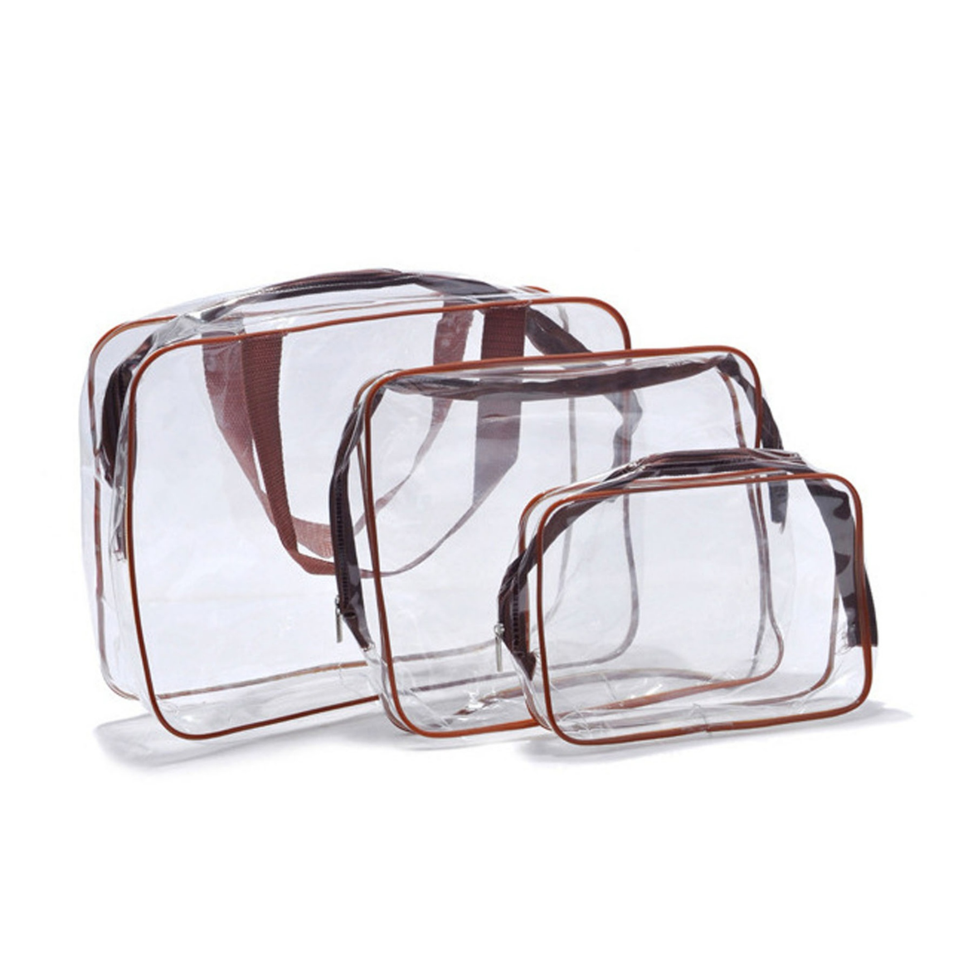 Portable Transparent PVC Toiletry Storage Bag 3