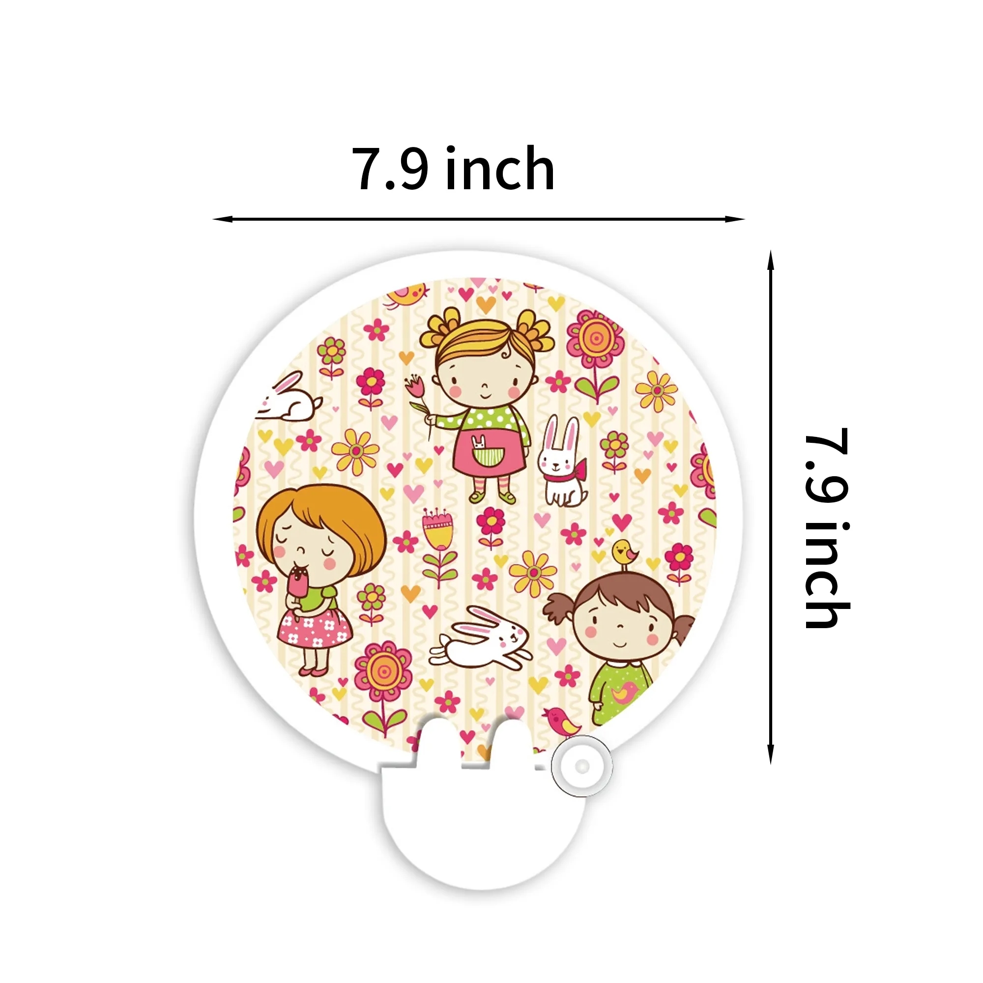 Elegant Polyester Hand Fan 3