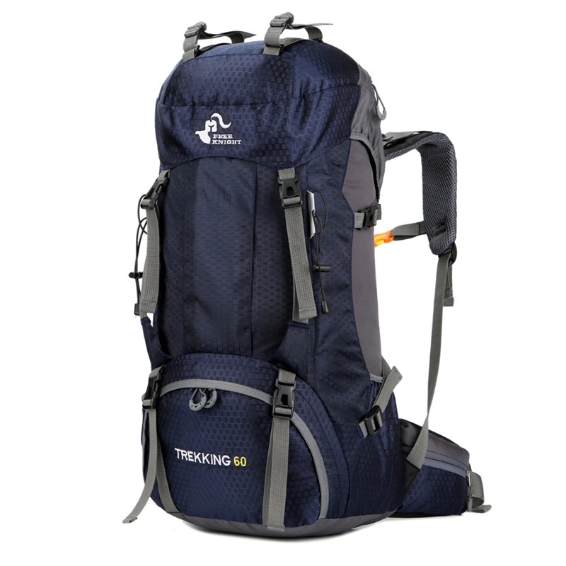 60L Waterproof Hiking Backpack - Daypack With Rain Cover 2