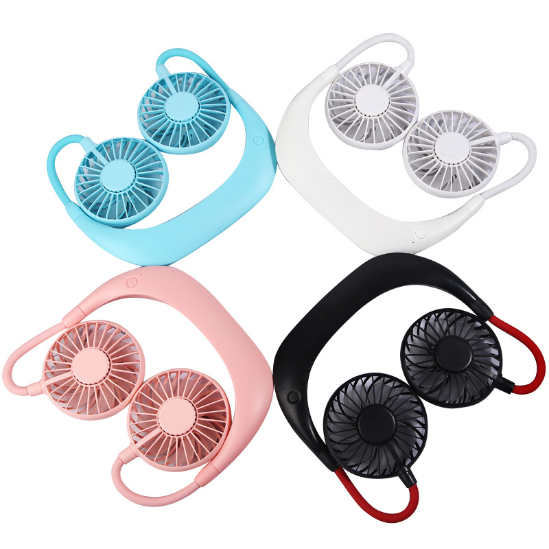 Hands-Free Neck Fan with Mood Light 1