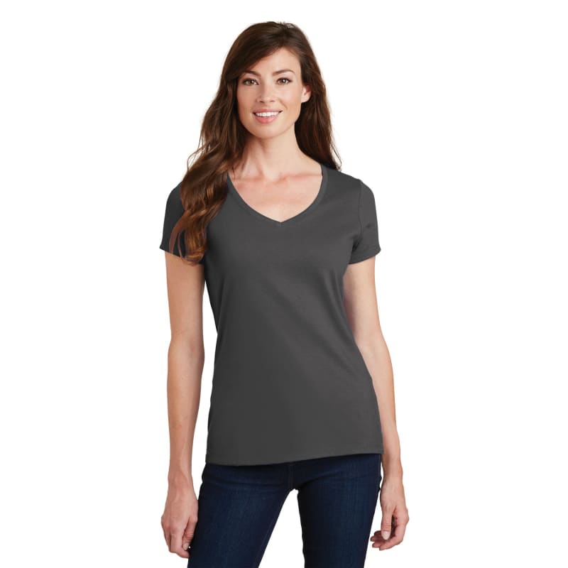 Port & Company Women's Fan Favorite V-Neck Tee. 3