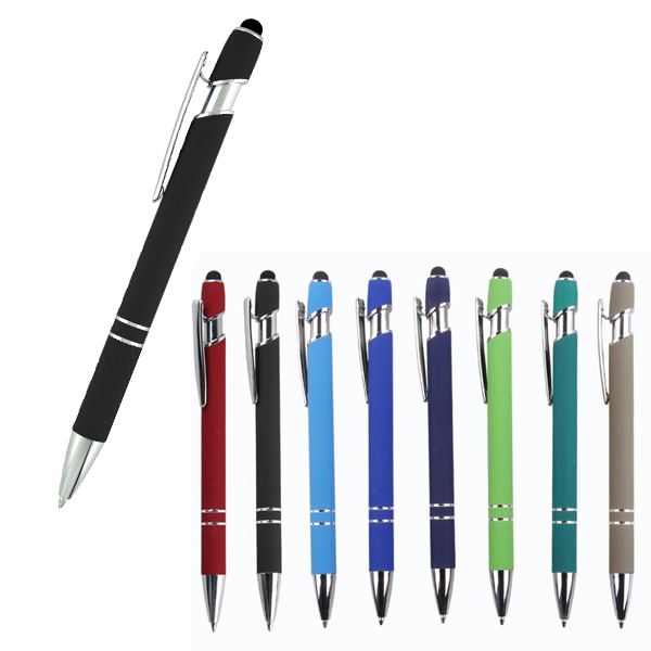 Soft-Touch Pen w/ Stylus 24