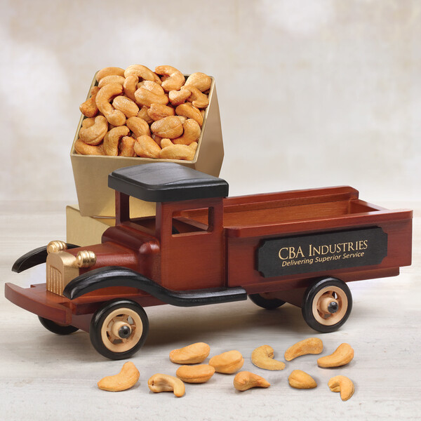 Vintage Pick-up Truck with Fancy Cashews