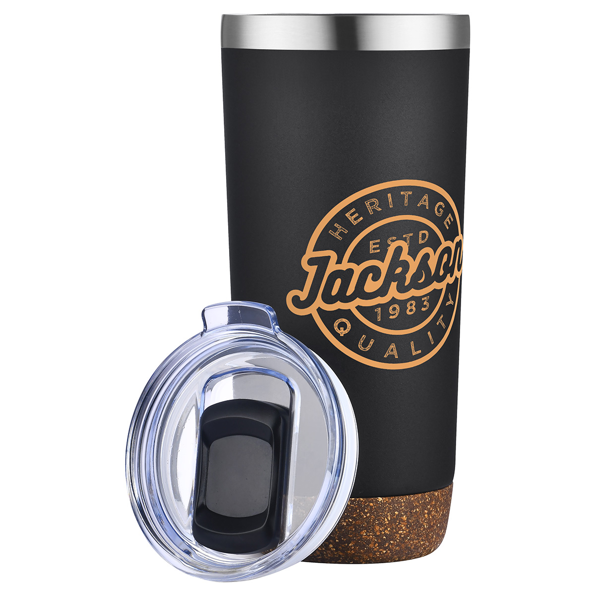 Cerano 22 oz Vacuum Insulated Tumbler with Cork Base 6