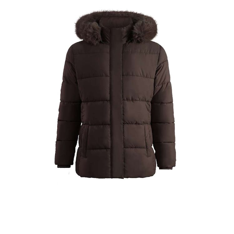 Women's Berber Lined Puffer Jackets S-XL