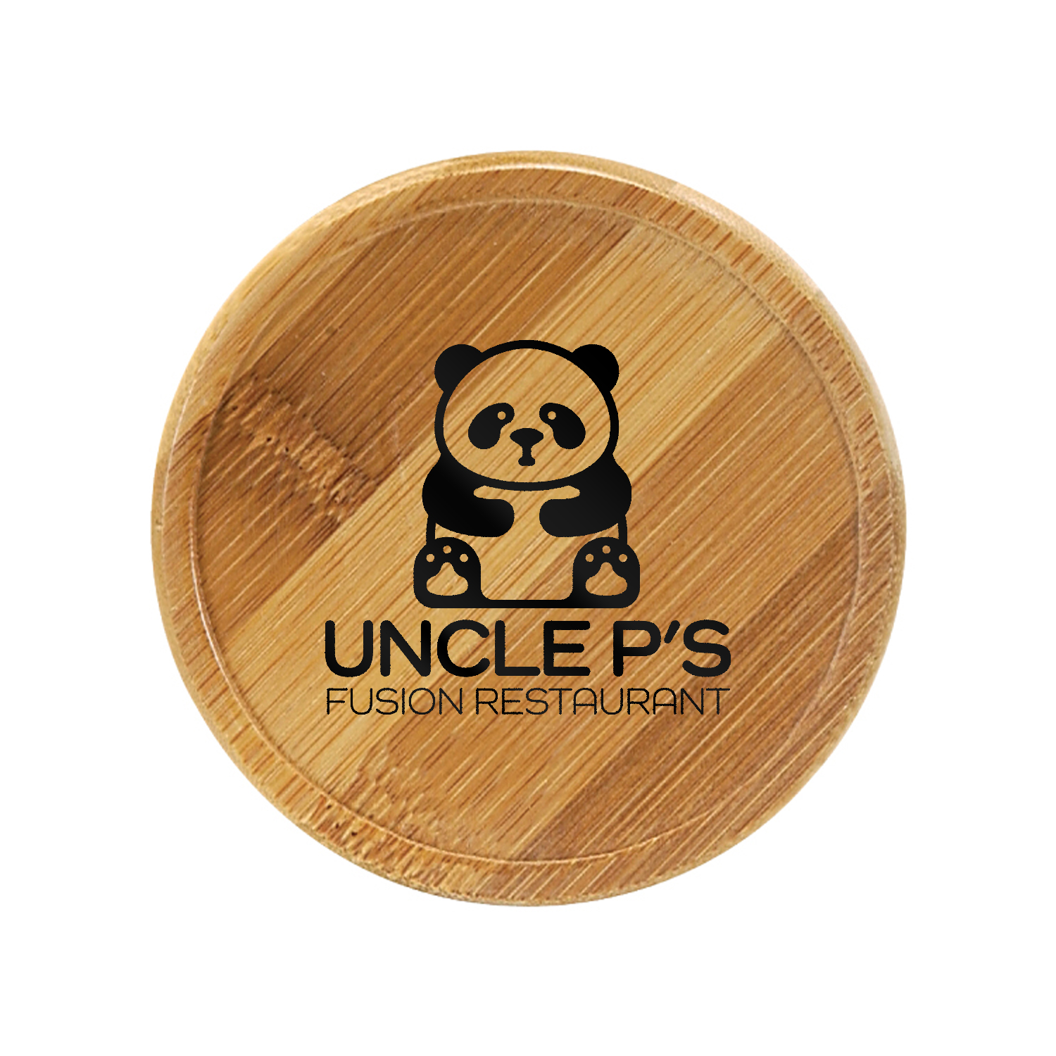 Round Bamboo Coaster 1