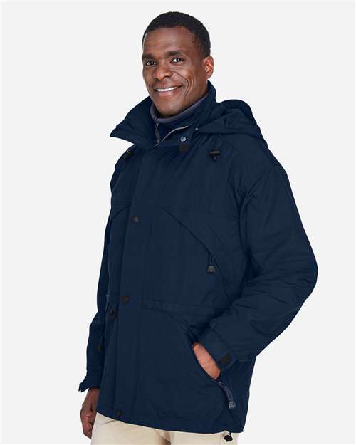 Men's 3-in-1 Parka with Dobby Trim - 88007 14