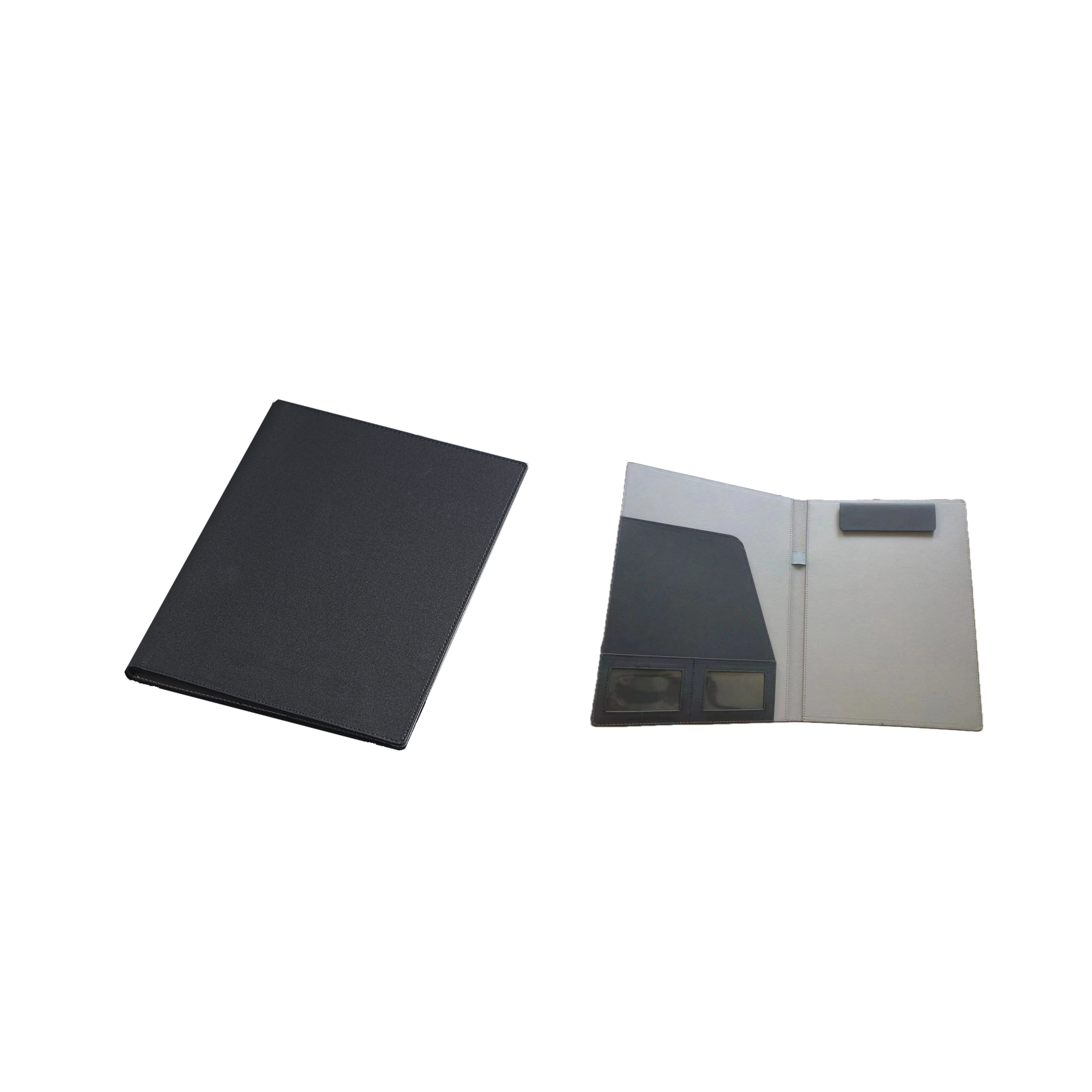 Vegan Leather Resume Portfolio Folder-Ocean 5