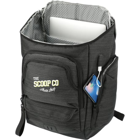 NBN Whitby 15" Computer Backpack w/ USB Port 12