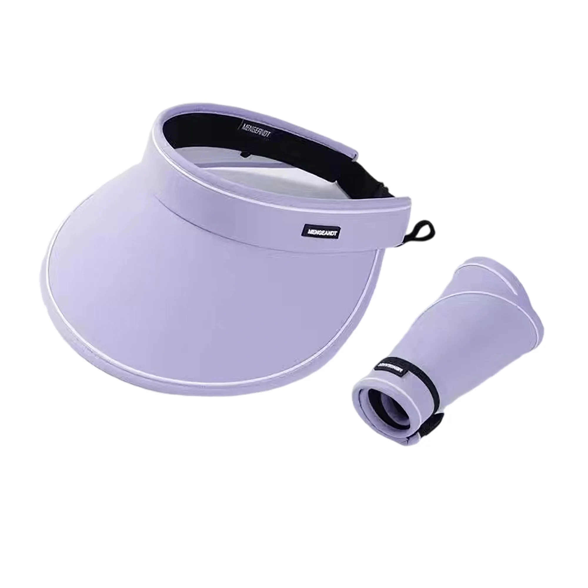 Wide-Brim Ponytail Sun Visor 8
