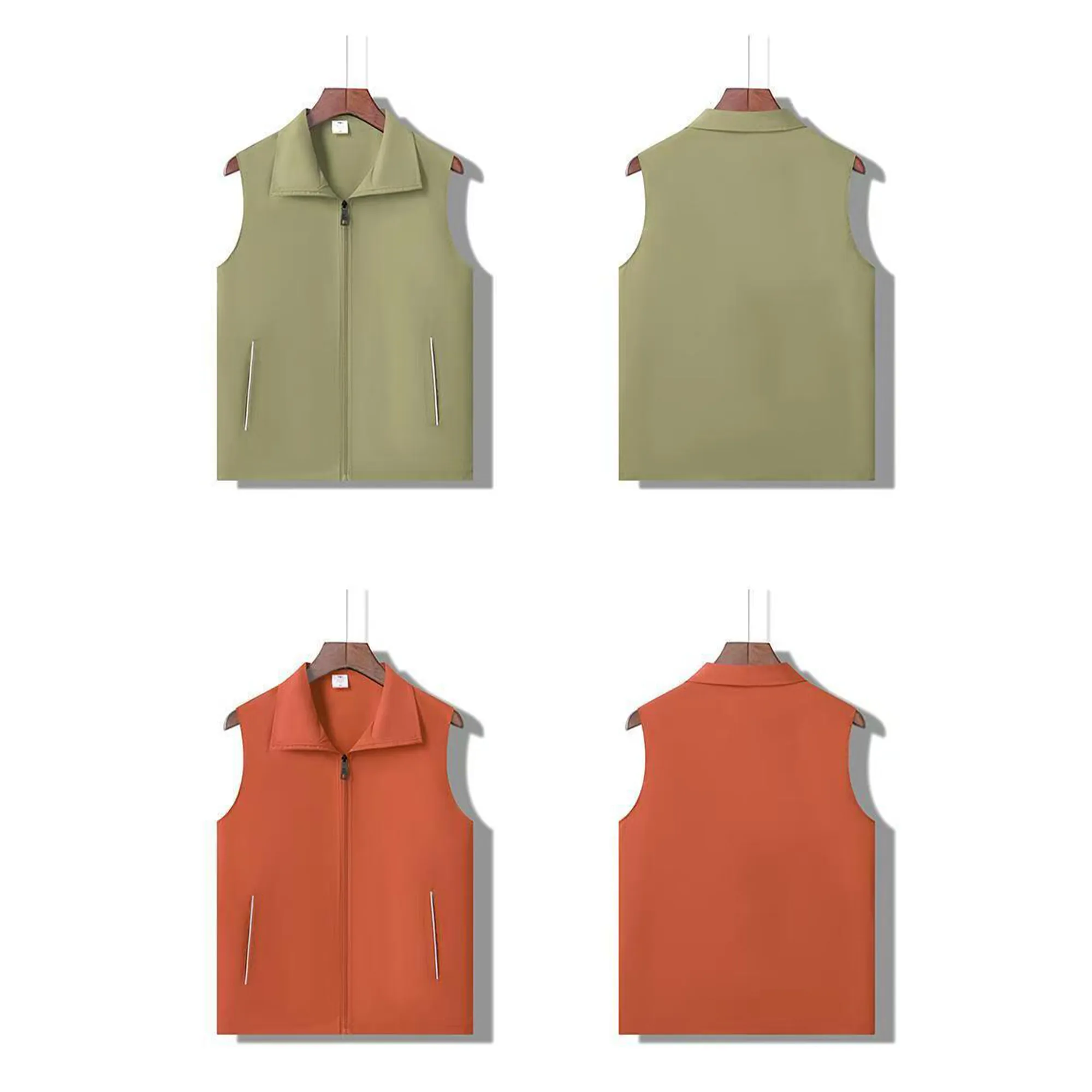MOQ 20 Waterproof Red Work Vest 3