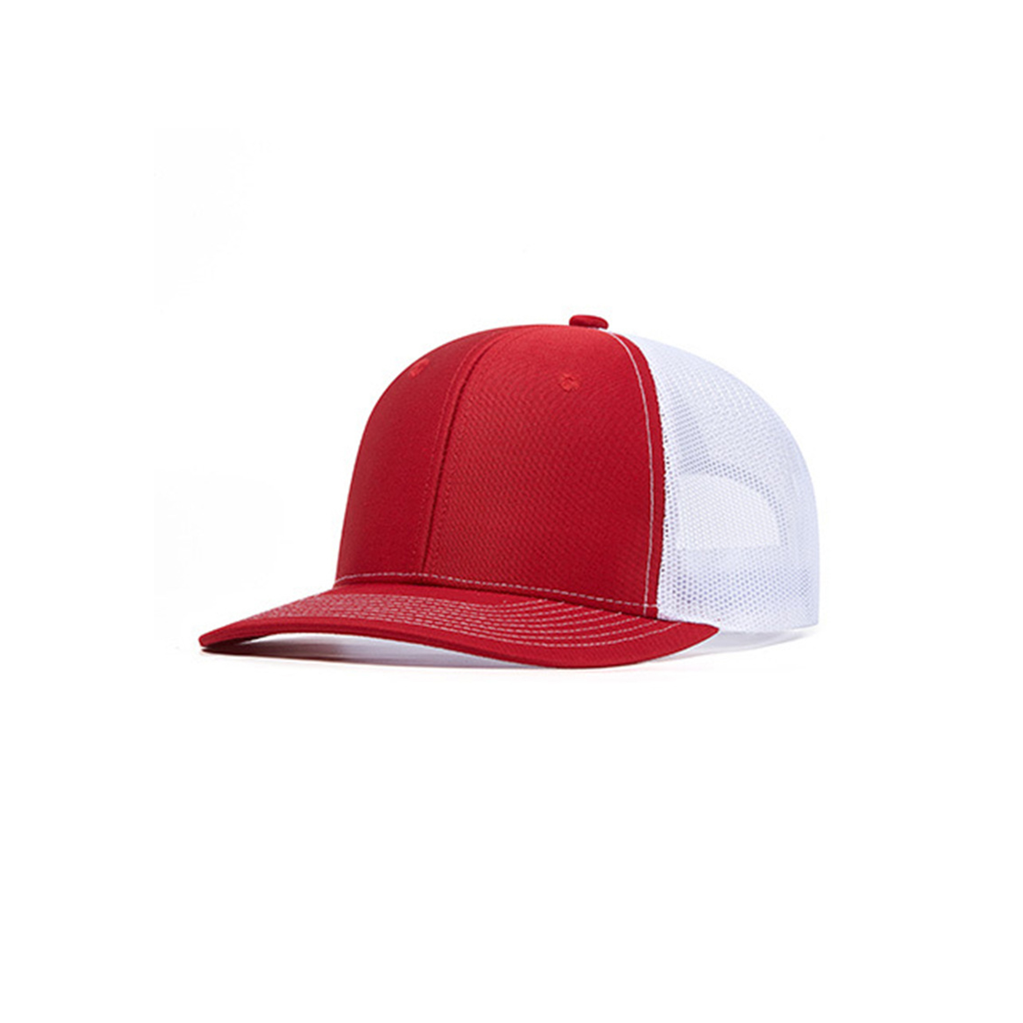 Brushed Cotton Mesh Trucker Cap Adjustable Fit 20