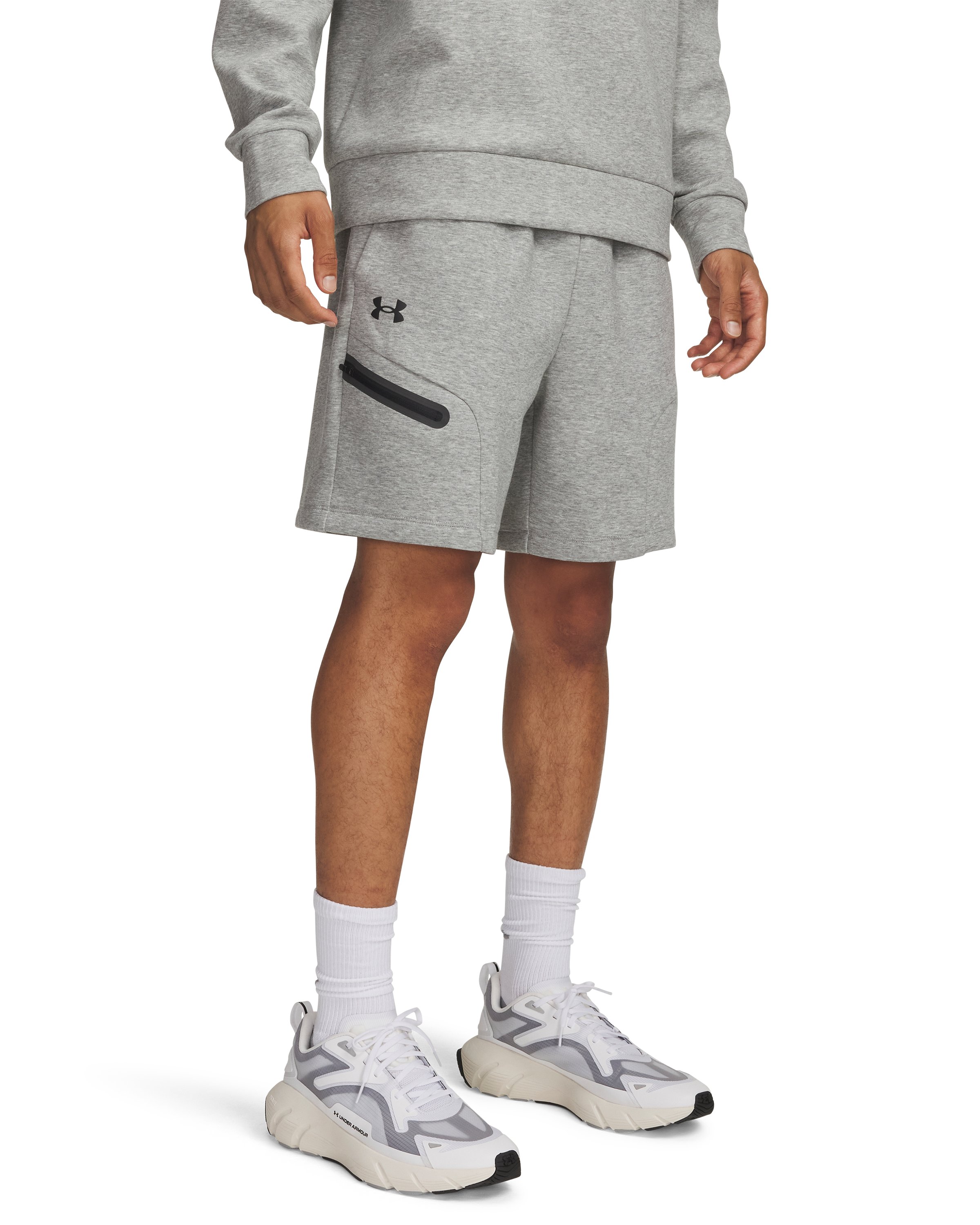 UA Unstoppable Fleece Men's 7 Shorts 5