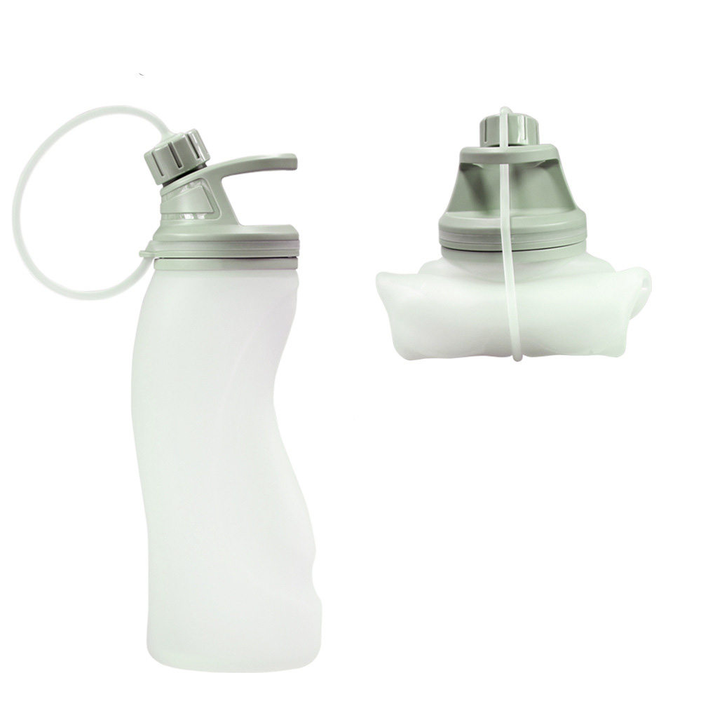 540ml Silicone Collapsible Water Bottle 1