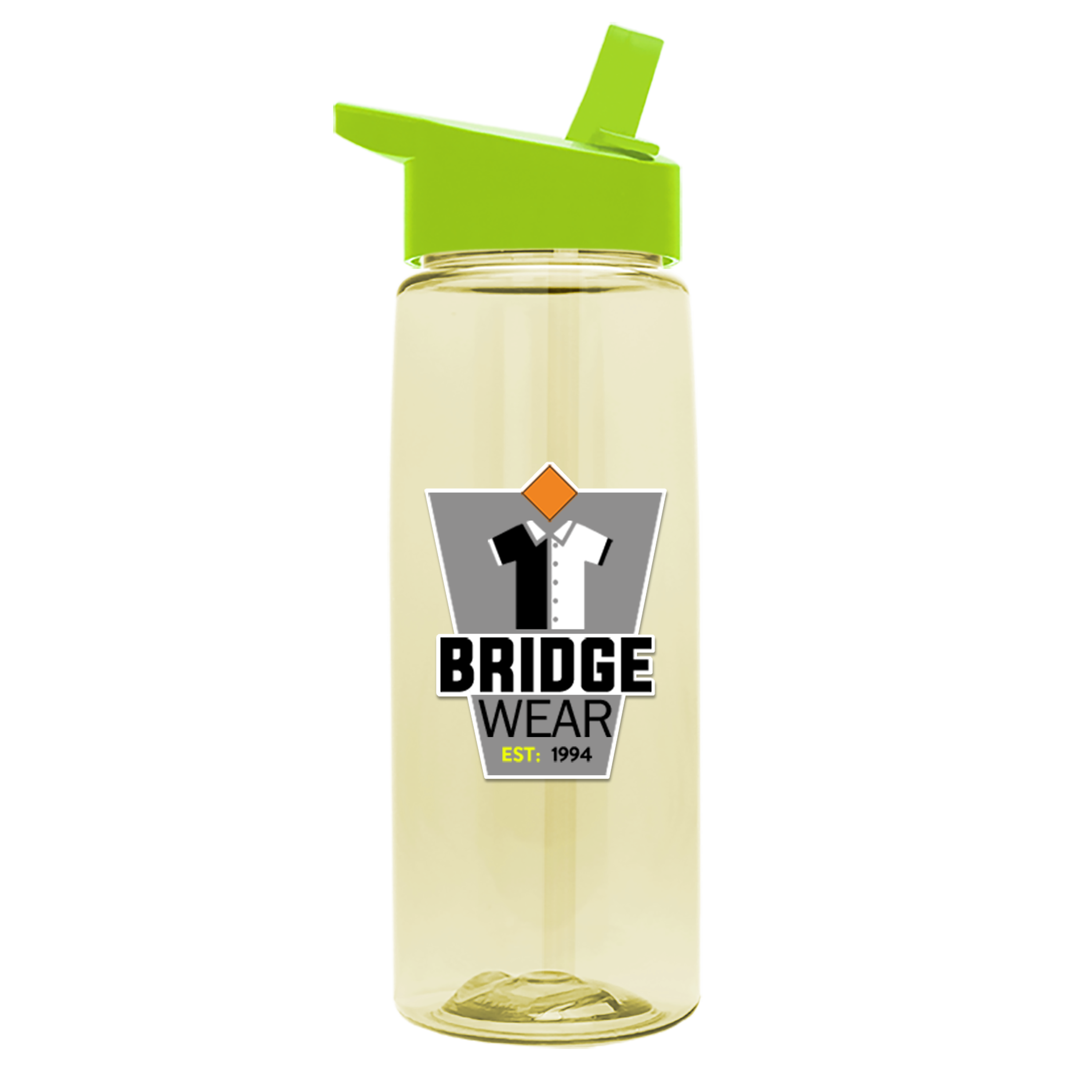 Garyline® Flair Tritan® Bottle with Flip-Straw Lid - 26 oz. 88