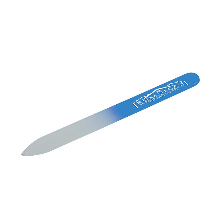 "Nailed It" Tempered Glass Nail File in Clear Sleeve 23