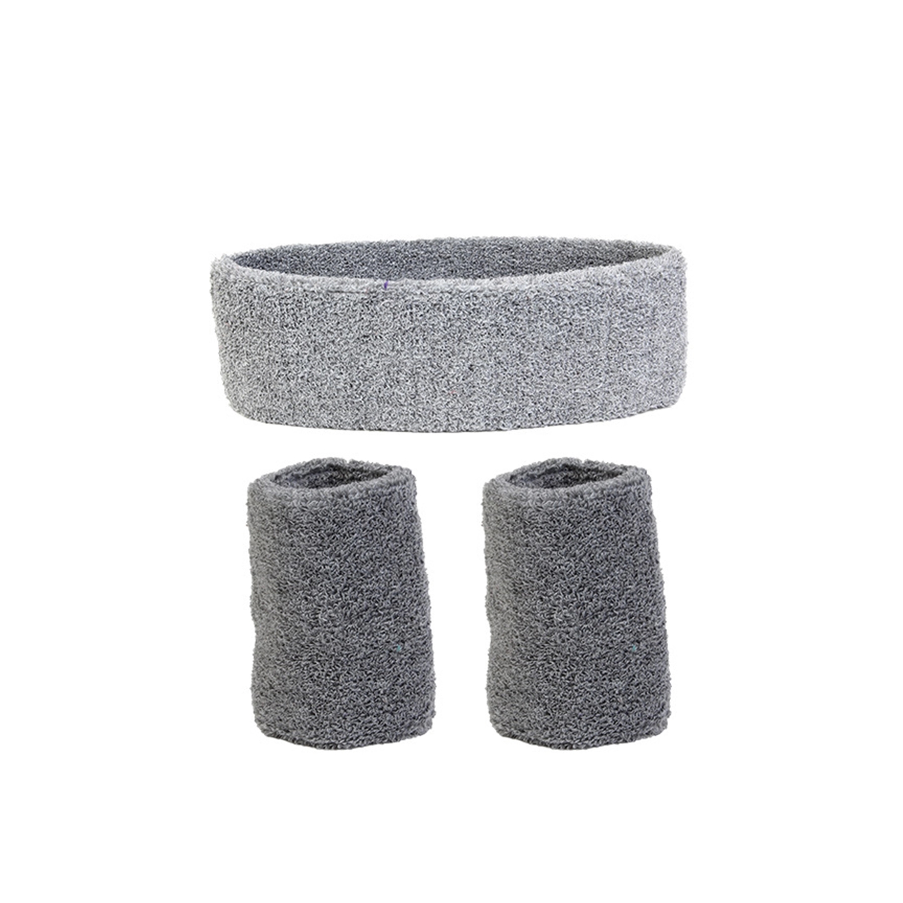 Sweatband  Sports Headband Wristband Set 4
