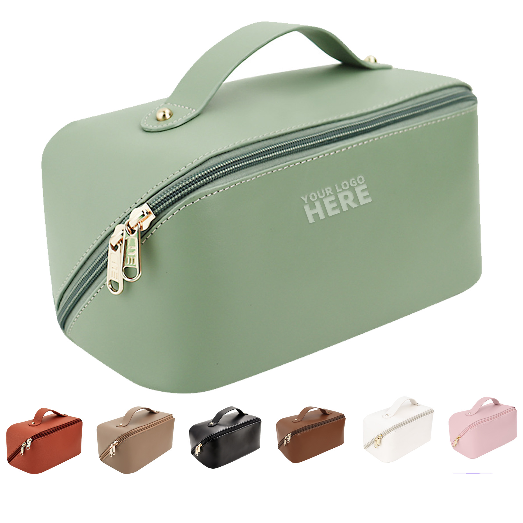 PU Leather Travel Cosmetic Bag 2
