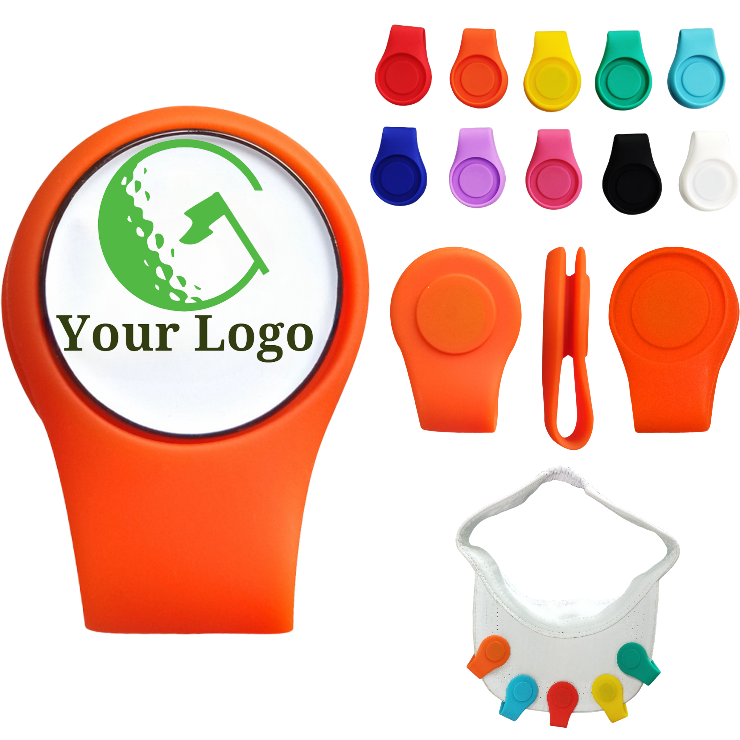Silicone Magnetic Golf Cap Clip 1