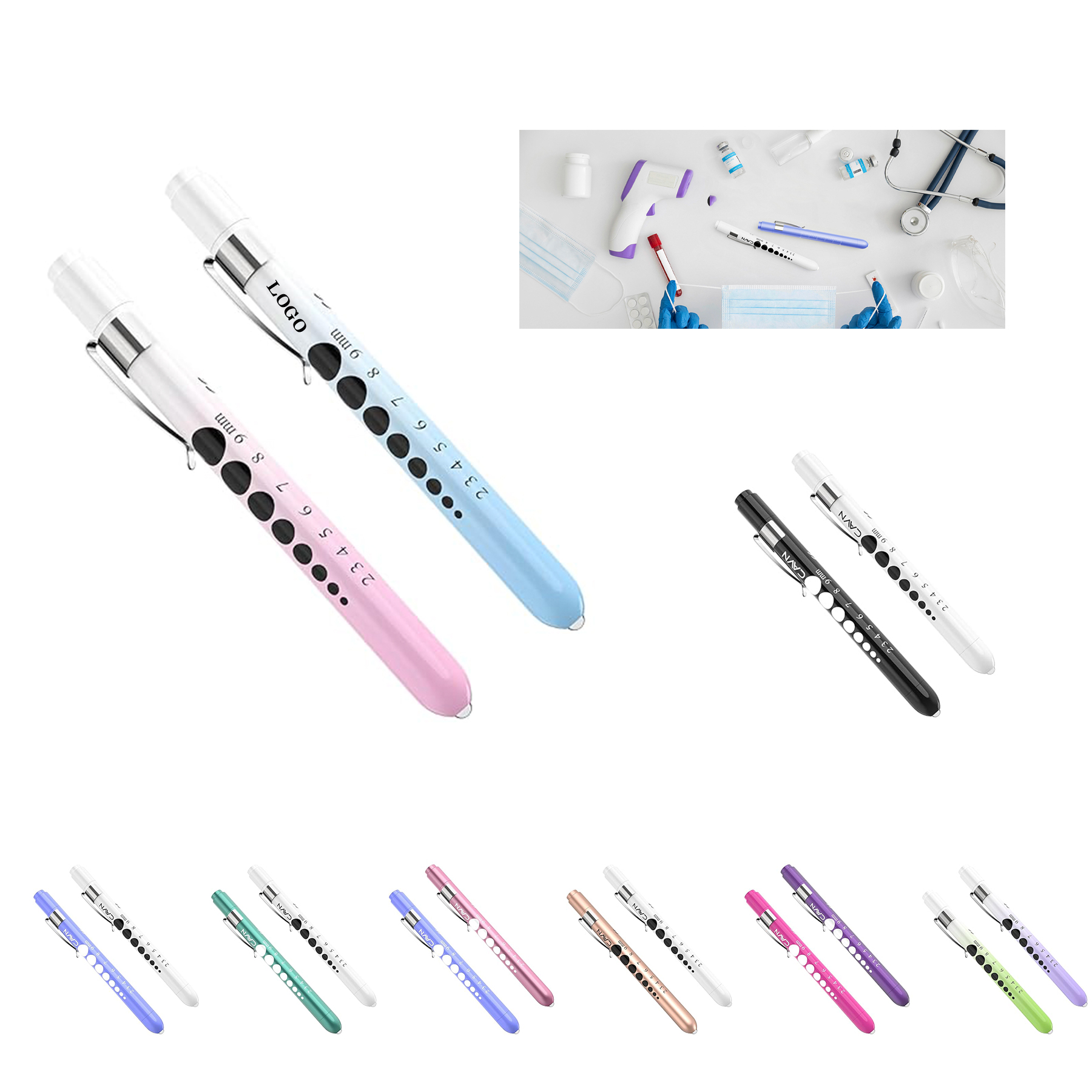 Pen Light with Pupil 2