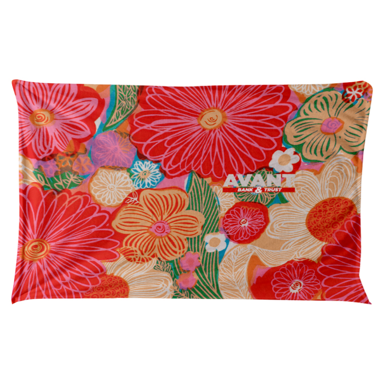 Medium Heavy Fleece Full Color Blanket 8