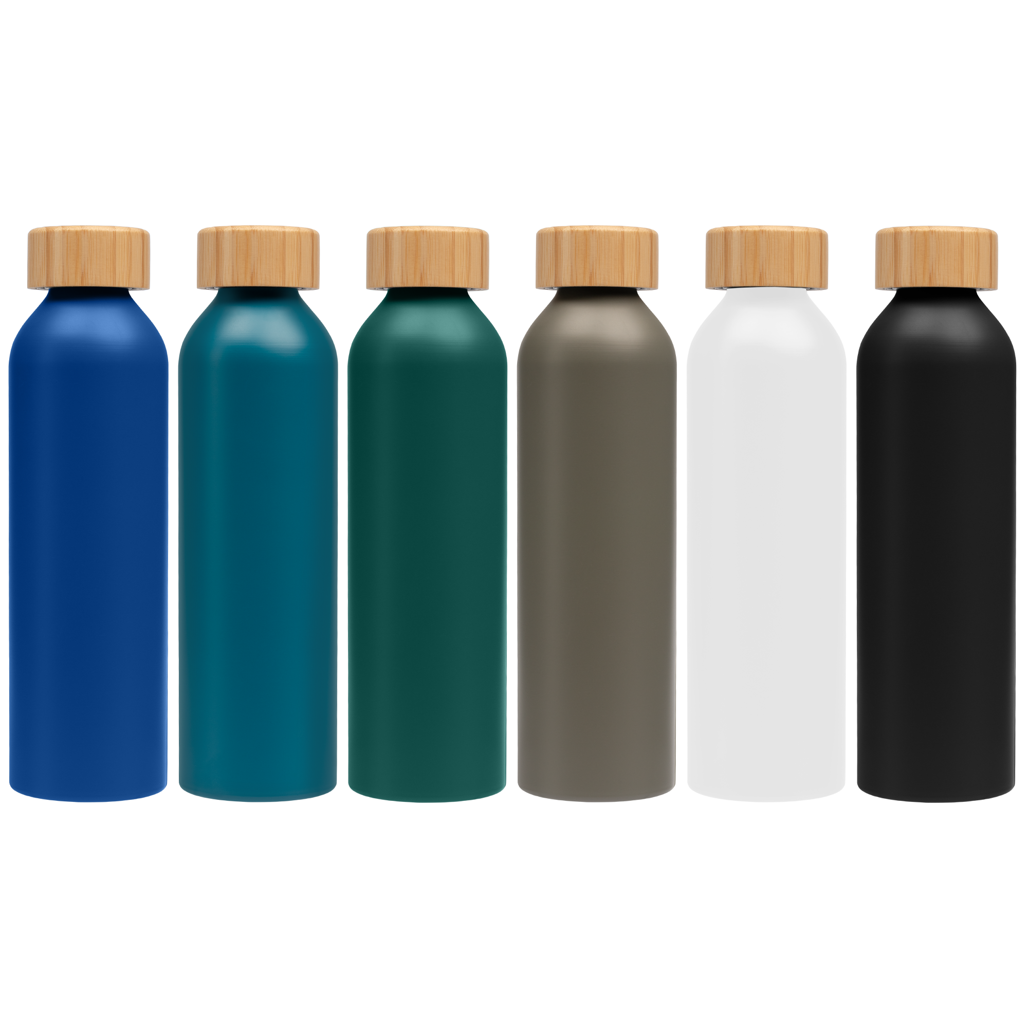 Eden - 20 oz. Aluminum Water Bottle with Bamboo Lid 6