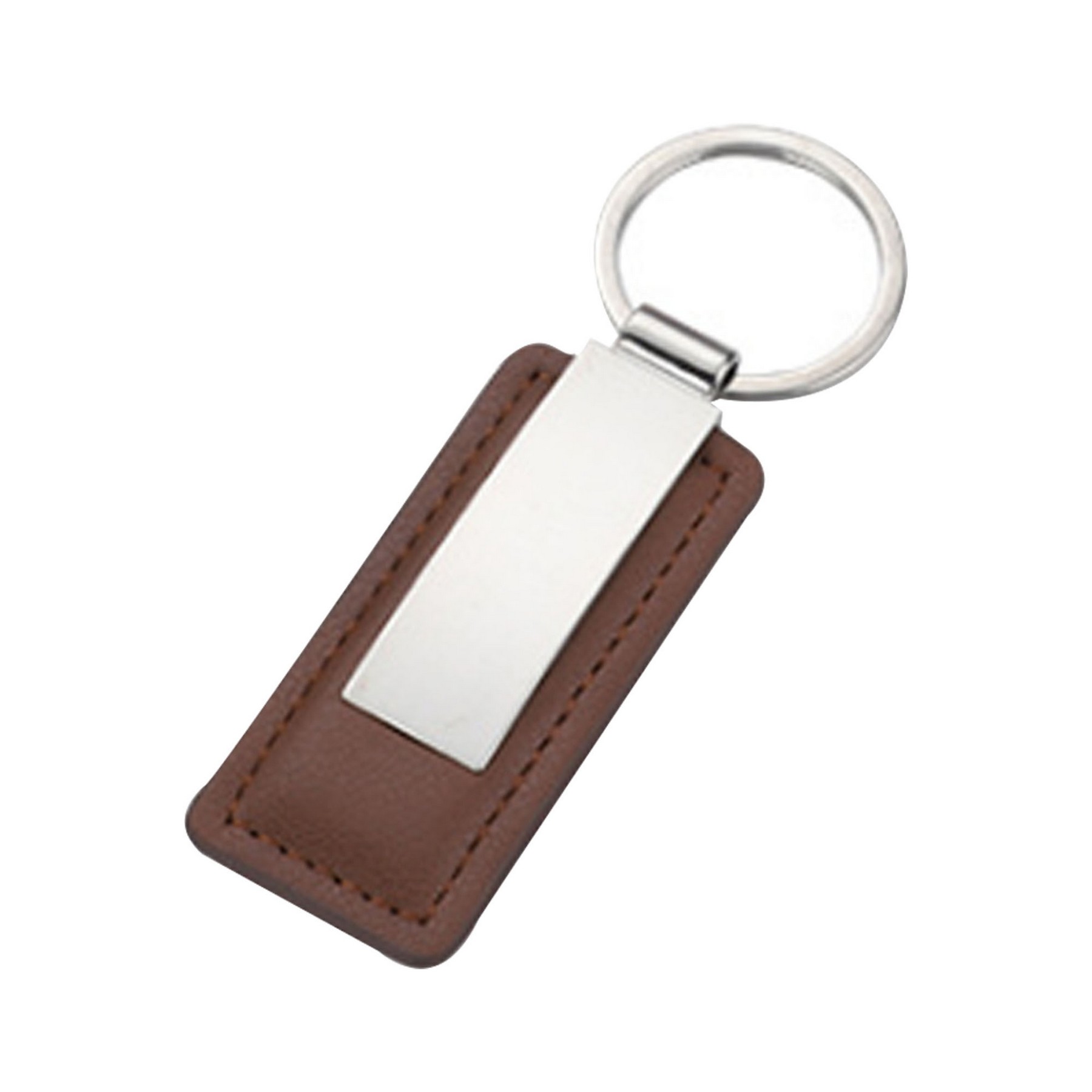 Metal/Leather Keychain 5