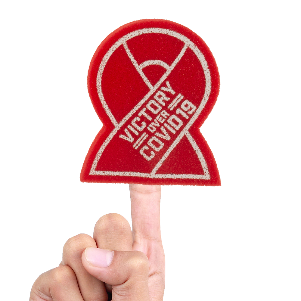4.5" Awareness Ribbon Foam Mini 10