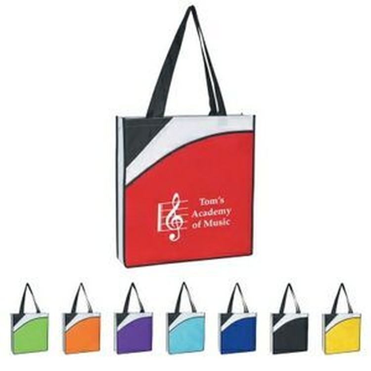 Non-Woven Conference Tote Bag (14.5"x15.5x3.5") - Larger Quantities 1