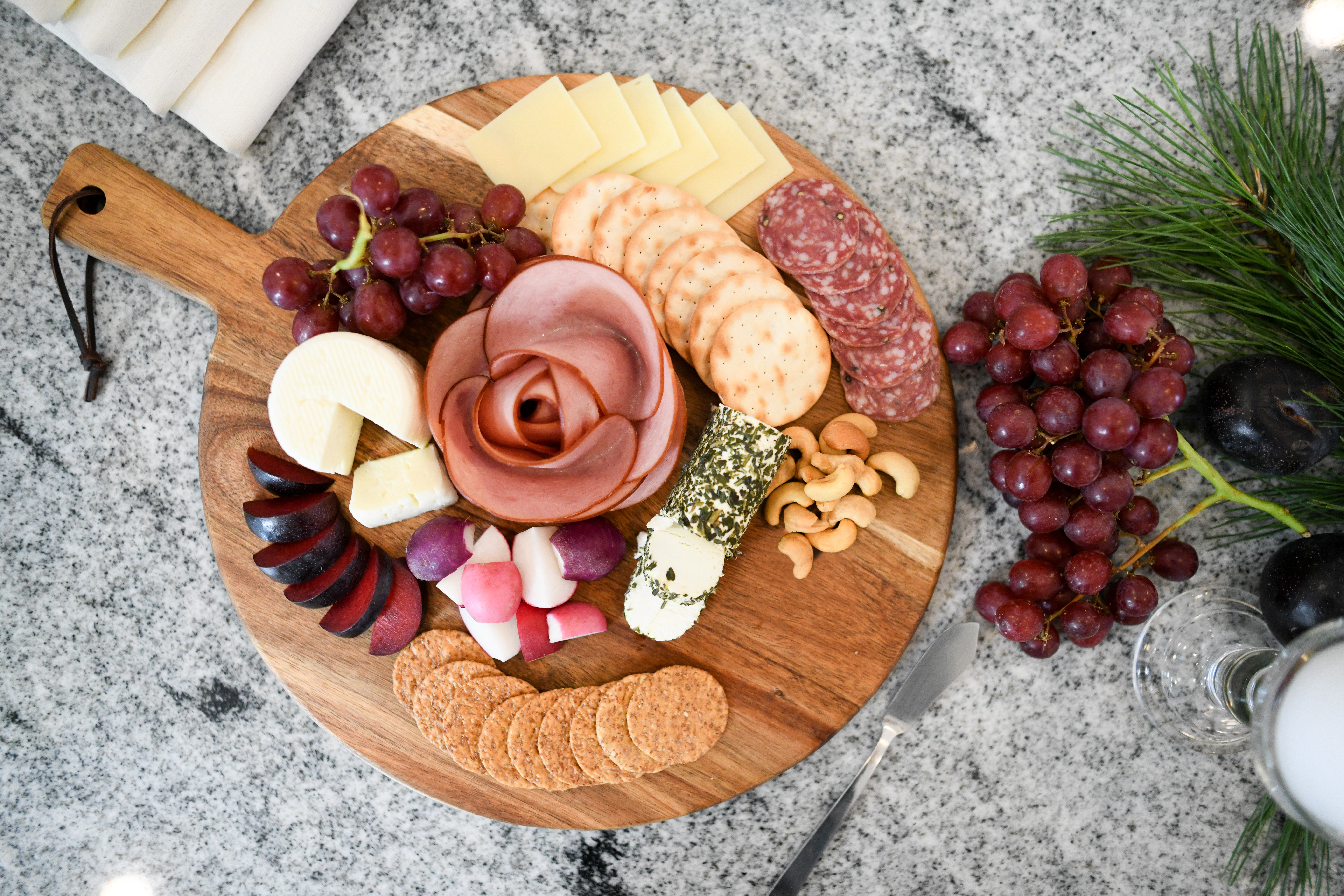 La Cuisine™ Charcuterie & Pizza Board 3