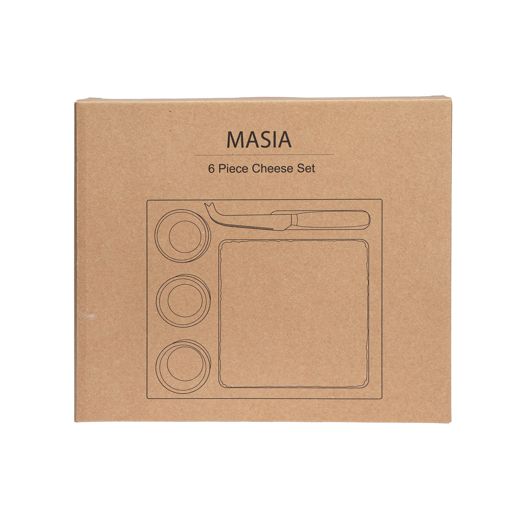 Masia 6-Piece Cheese Set 6