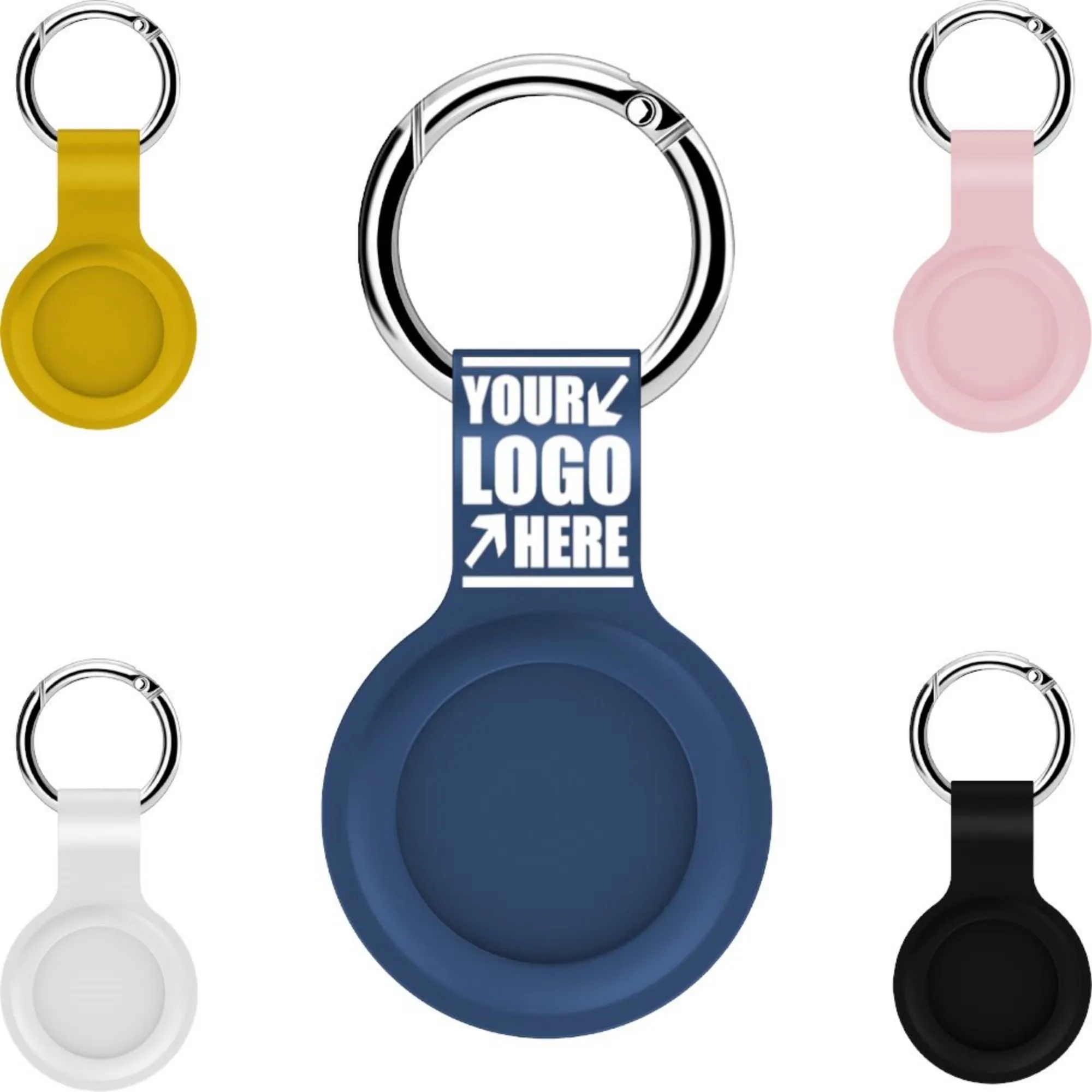 Silicone Tracker Holder With Key Buckle 1