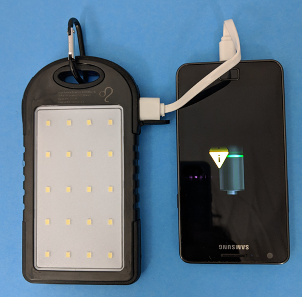 2 in 1 ProSmart Solar Charger and LED Touch 1