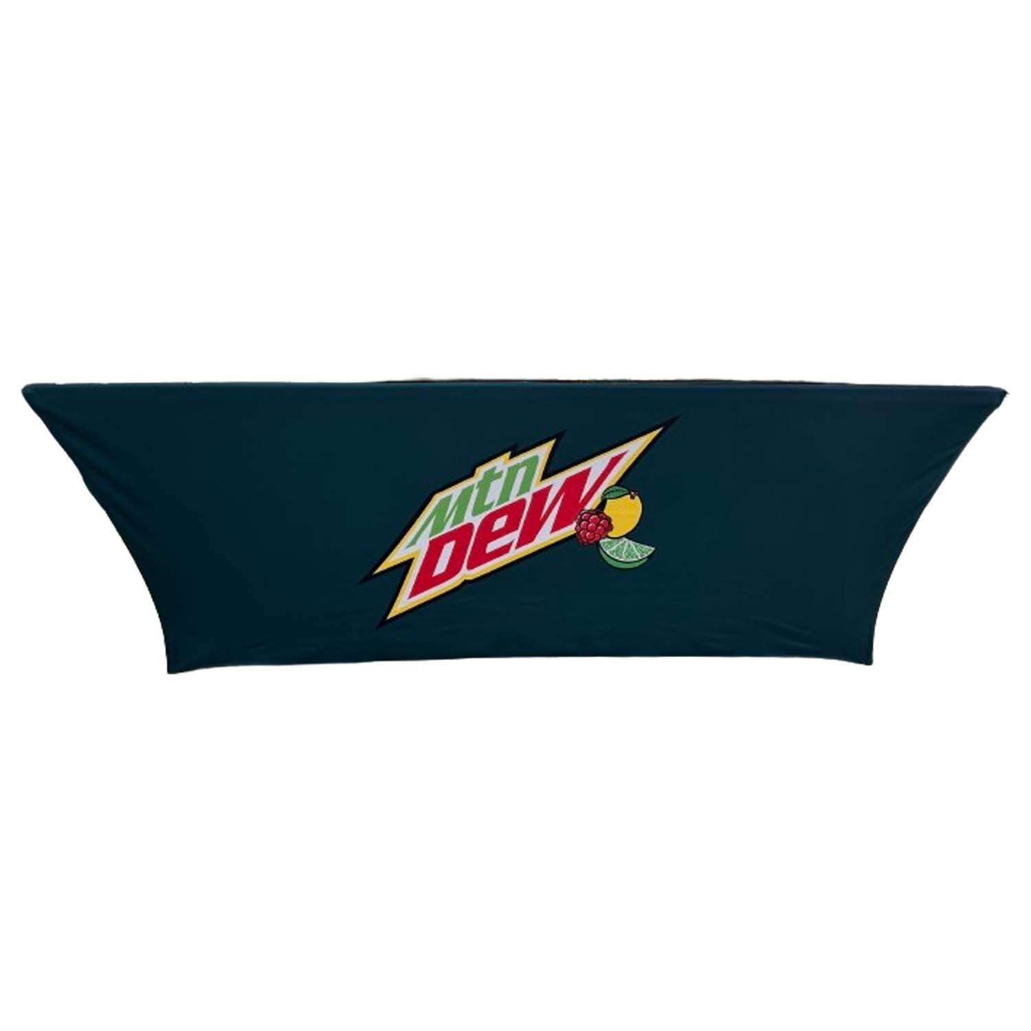 Sublimated Stretch Curved Fit Table Throw for 8ft table, 4 sided, Closed back 9