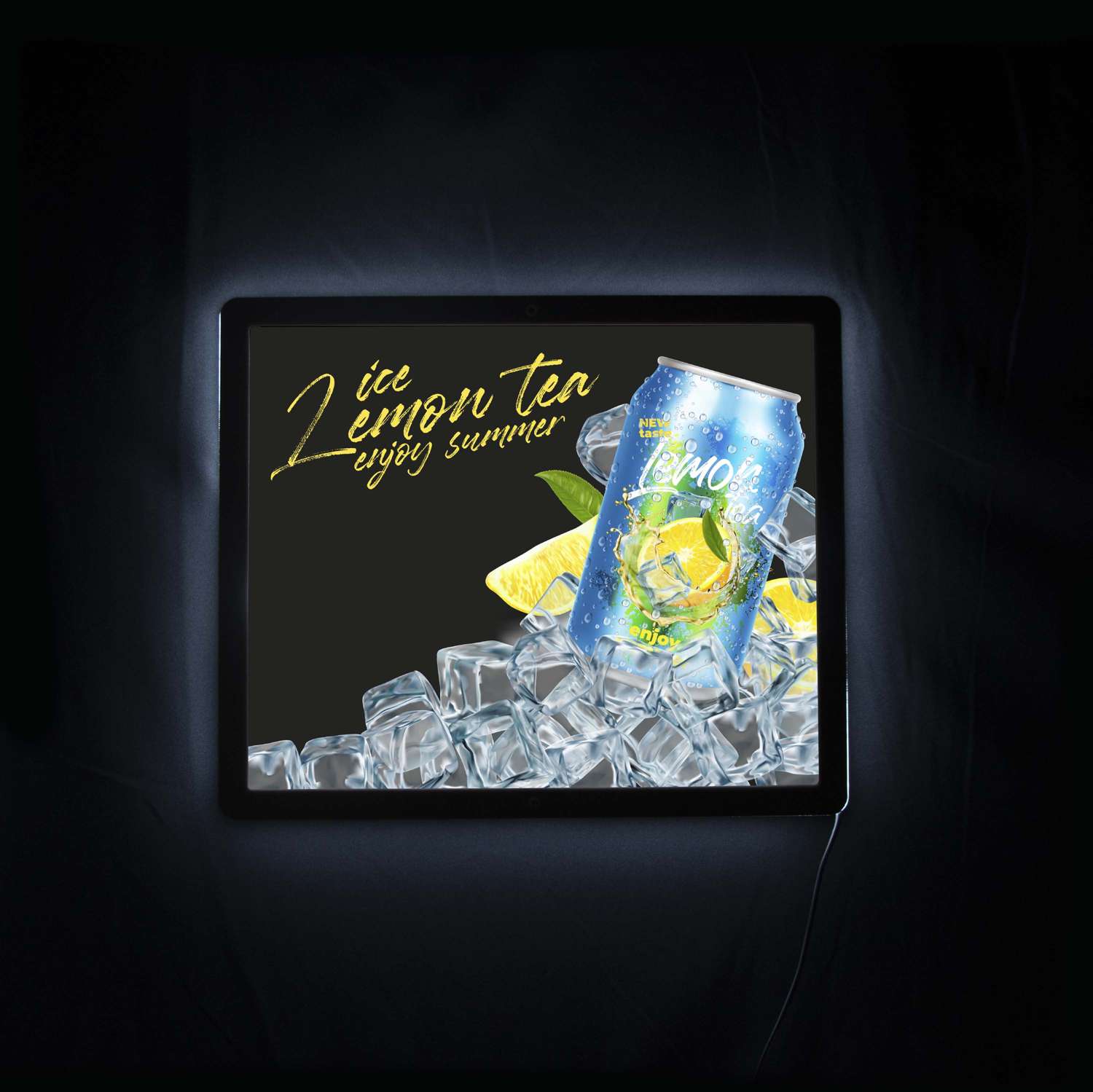 23"W x 18"H Luxe Glo Sign 1