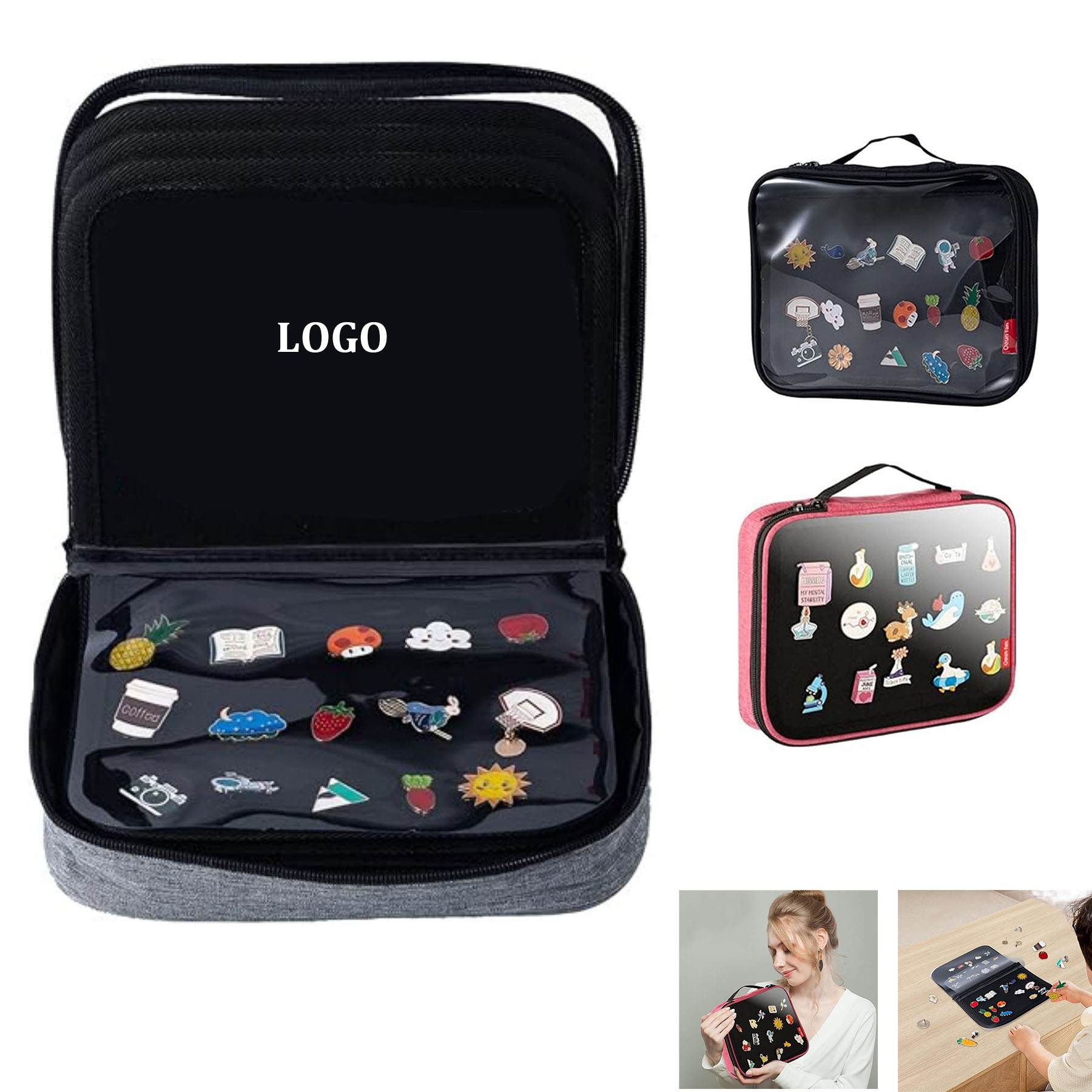 Pin Display Book Bag 3