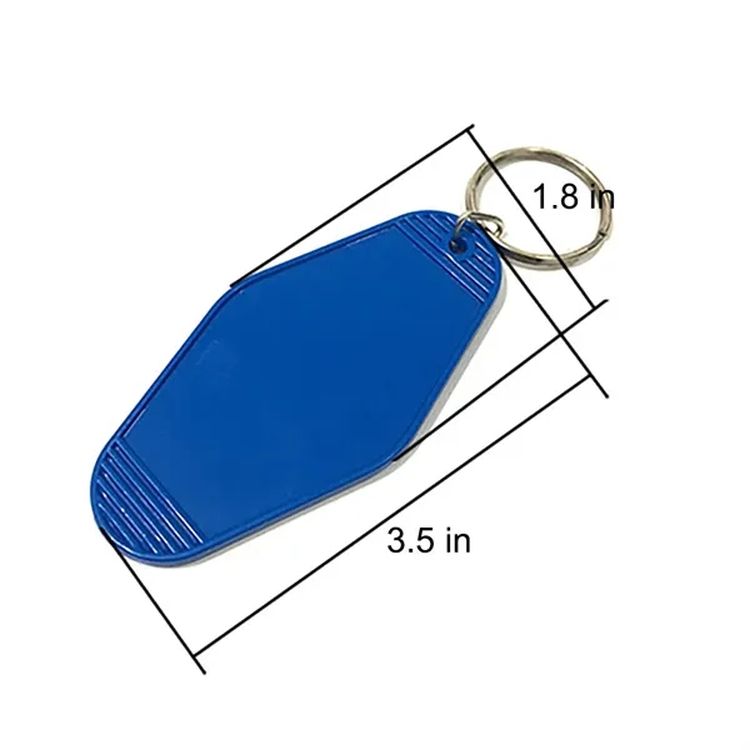 Vintage Motel-Style Plastic Hotel Key Tag 3