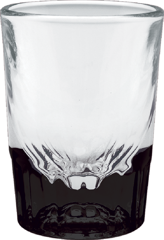 2 oz. Fluted Shot Glass - Deep Etched 5