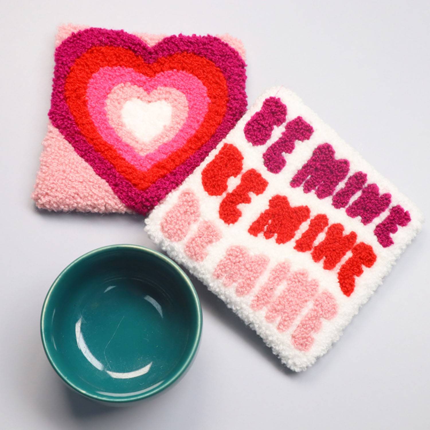 Custom Square Plush Coaster 3