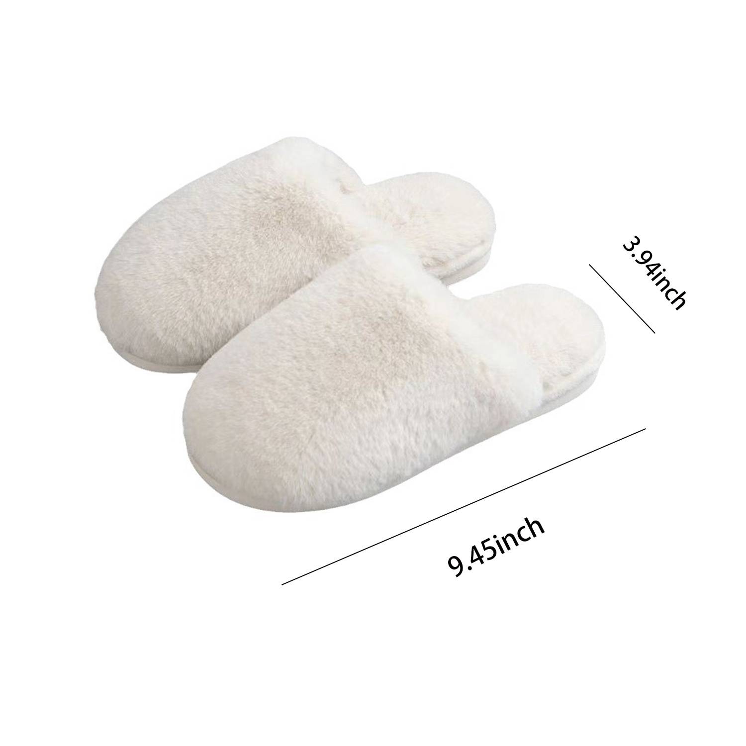 Women Cotton Anti Slip Houes Slippers 5