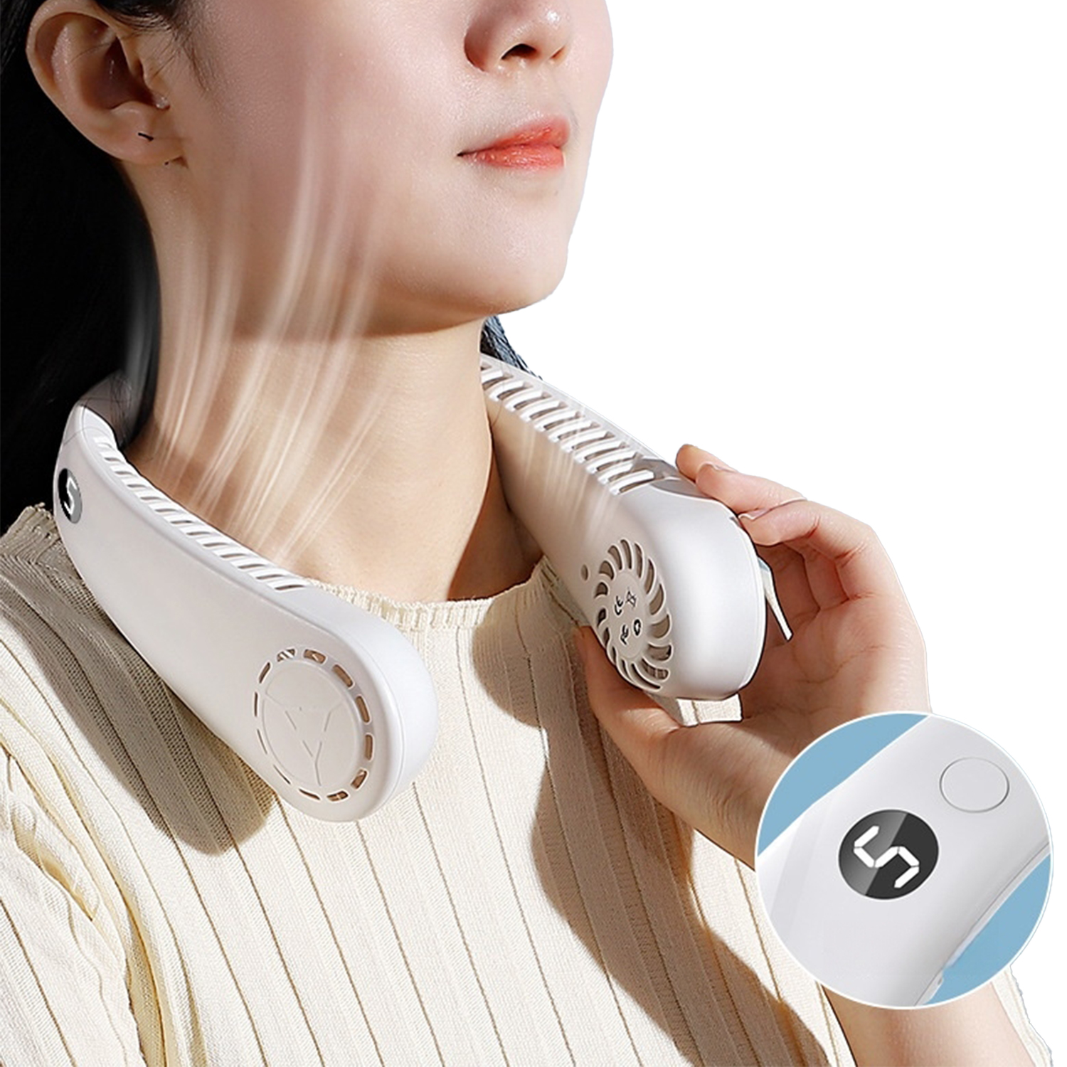 Portable Bladeless Neck Fan 5