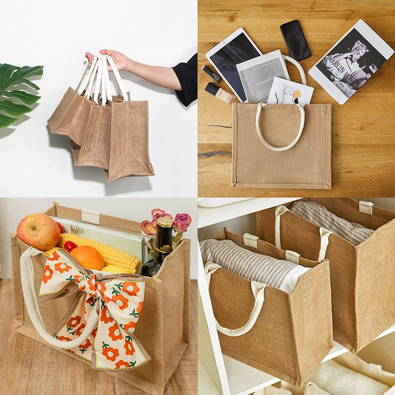 Natural Jute Tote Bag 2