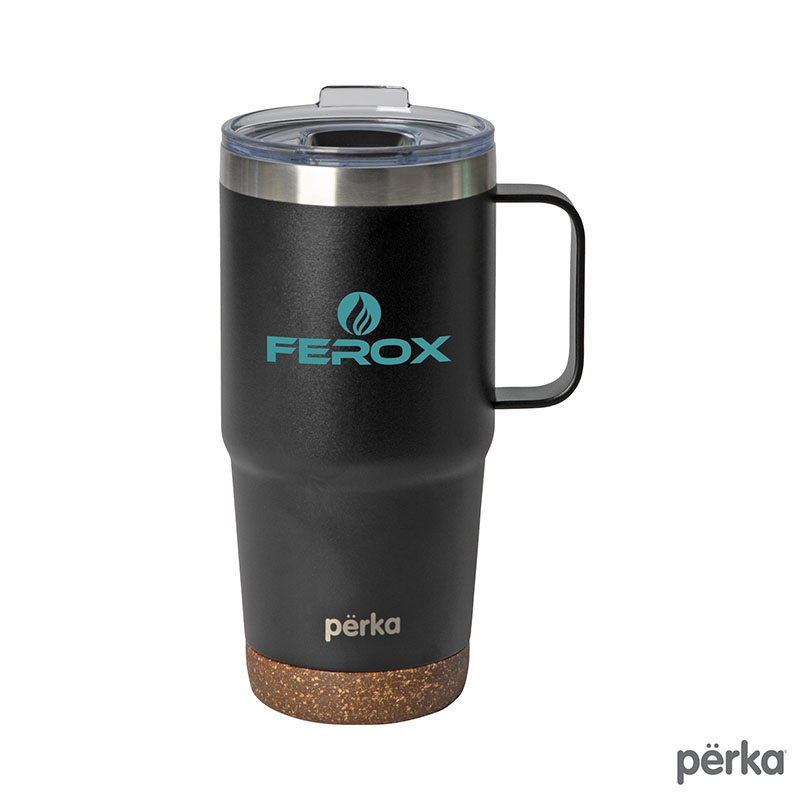 Perka® Bartlett 24 oz. Double Wall, Stainless Steel Stacking Mug 6