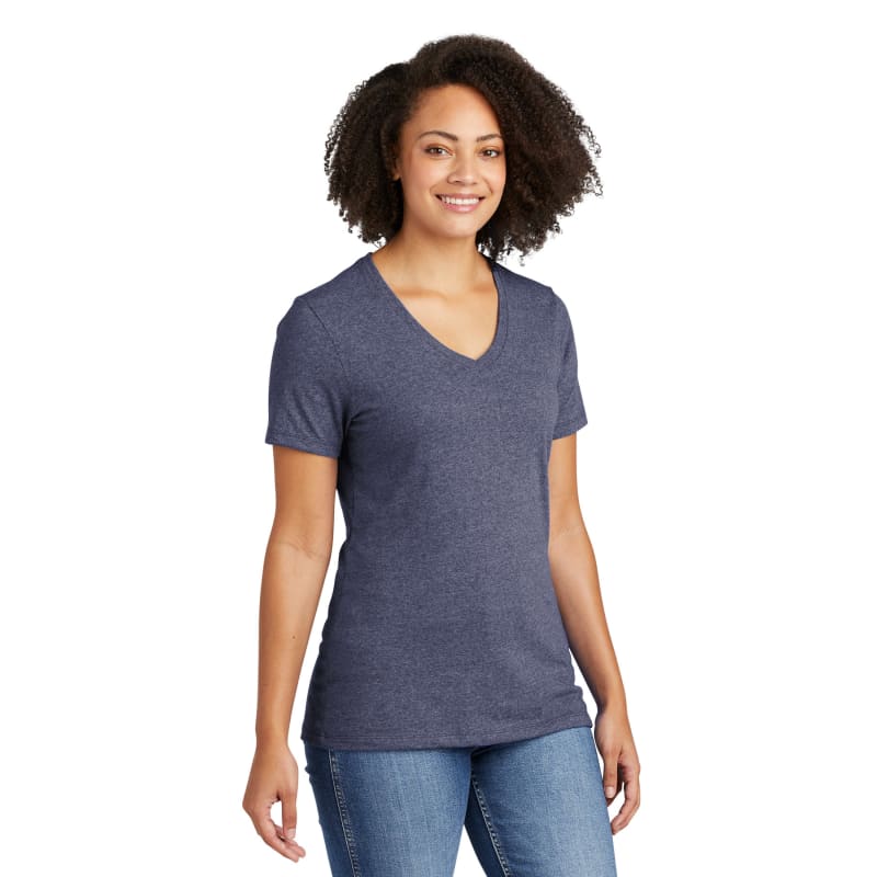 AllMade Women's Recycled Blend V-Neck Tee 29