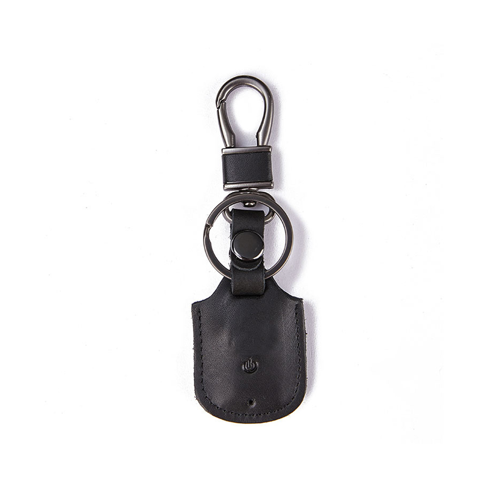 Case Keychain For Apple Airtag Holder PU Tag Clip Key Ring 2