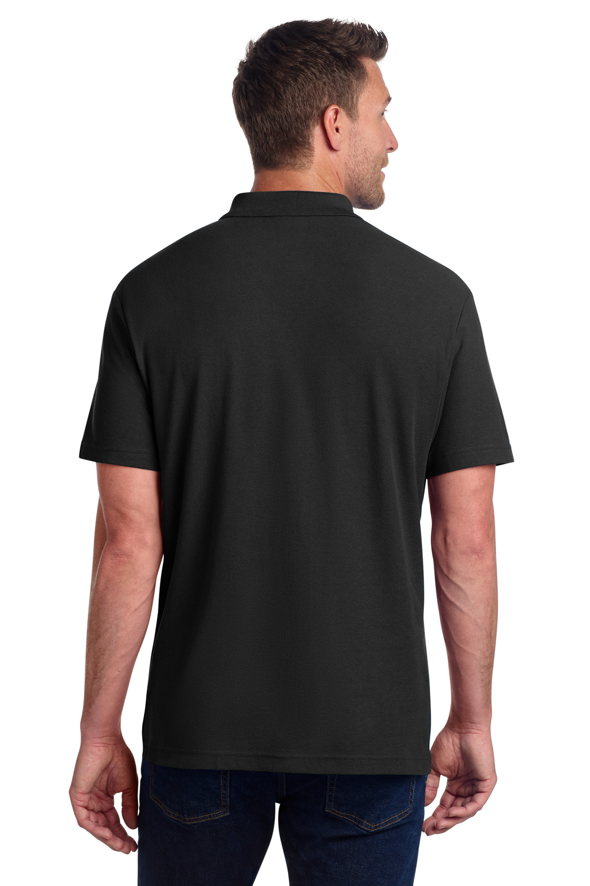 Port Authority C-FREE Cotton Blend Pique Polo K867 10