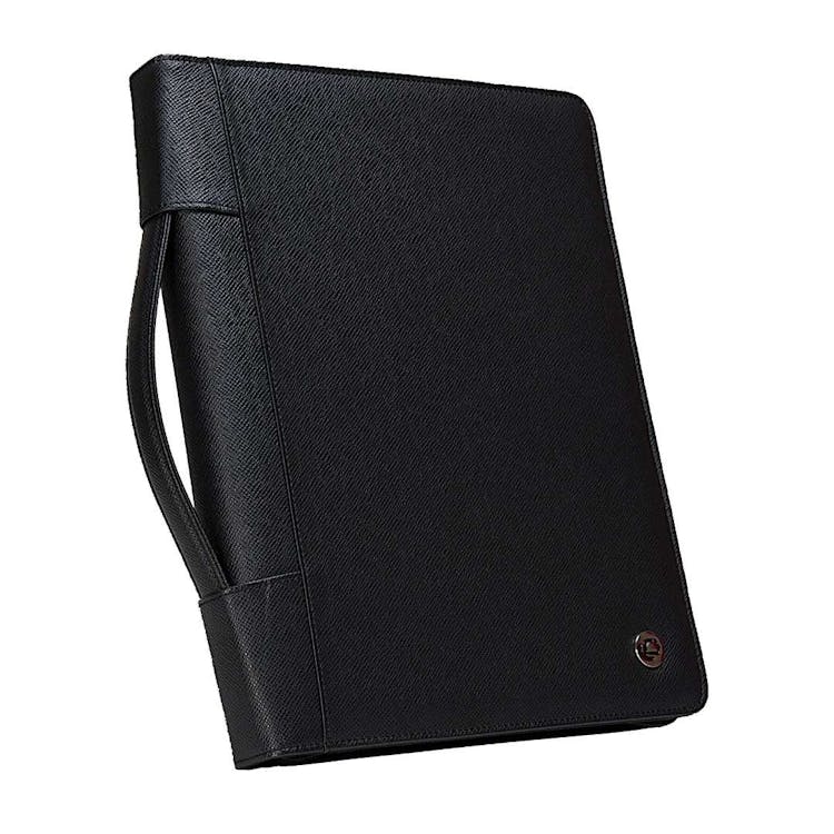 Case-It Executive Zippered Binderfolio - Black 1"