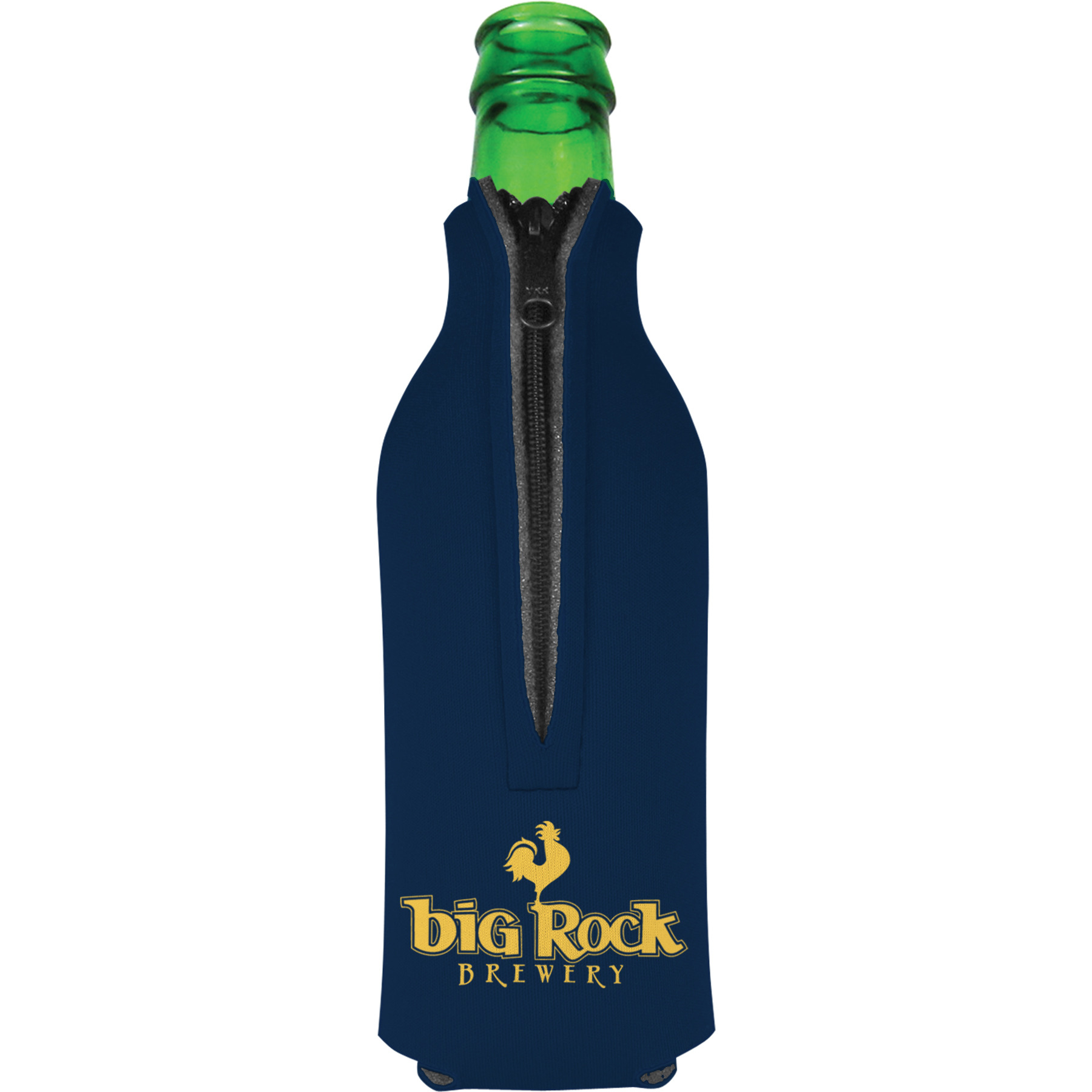 Bottle Zipper Scuba can cooler, custom koozie with logo imprint 8