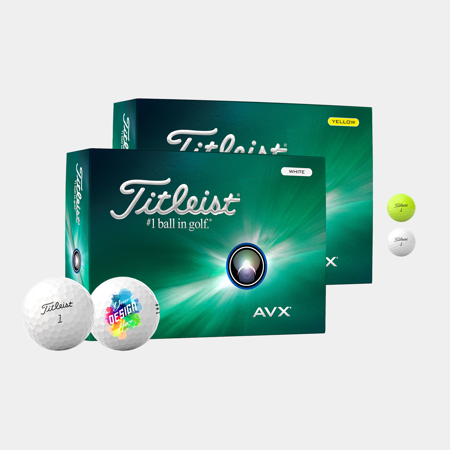 Titleist® 12 Pack AVX Golf Balls 7