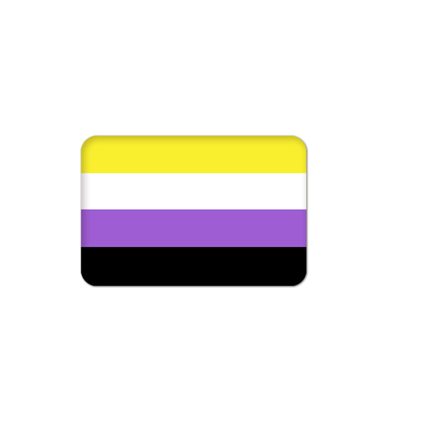 Tinplate Rectangular Lgbt Rainbow Flag 8